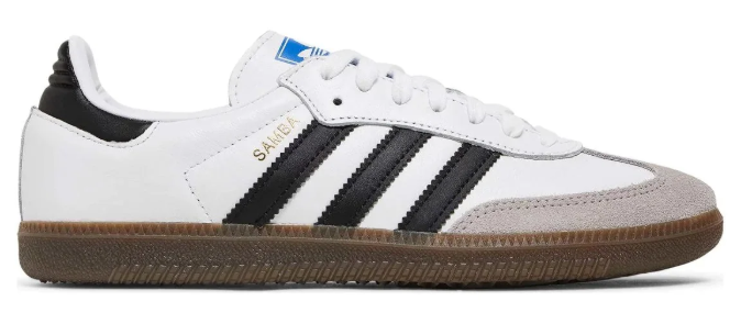 adidas Women's Samba Sneakers - White/Black