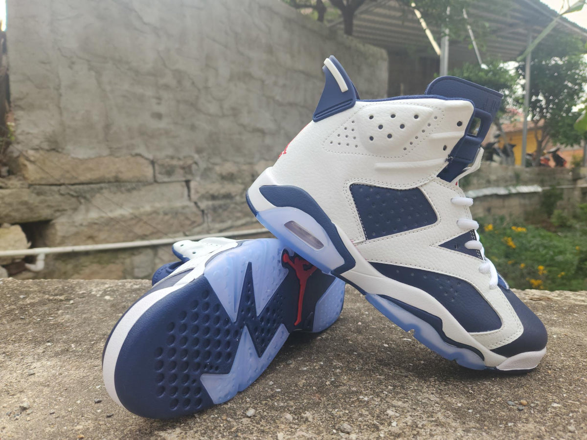 Air Jordan 6 Olympic Blue Sneakers