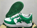 BAPE STA Low-Top Sneakers – Green/White